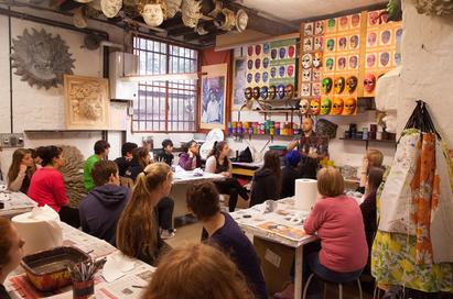 <p>Carnival Masking Making Workshop</p>